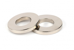 重慶一做設備客戶定製的高性能釹鐵硼大圓環已做好