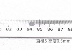 厚度0.5mm的薄片磁鐵厚度及磁力參考（圖）
